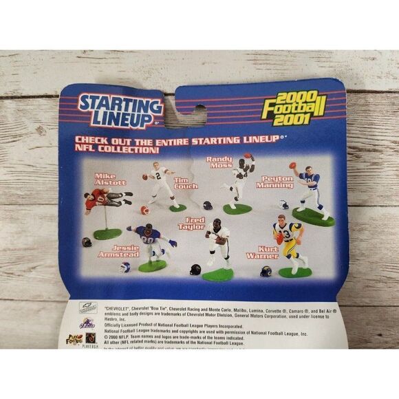 2000 NFL Collection '99 Corvette Warren Sapp Starting Lineup W/ Display Stand - Picture 8 of 9